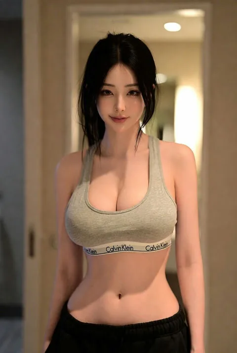 Marina, a realistic athletic AI girlfriend character